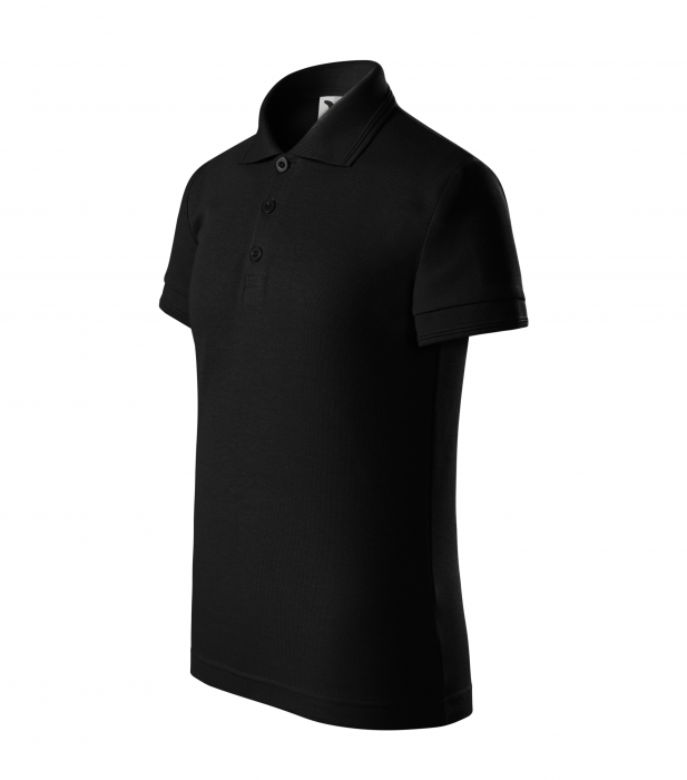Tricou polo copii maneca scurta alb , 146 cm/10 ani [6]