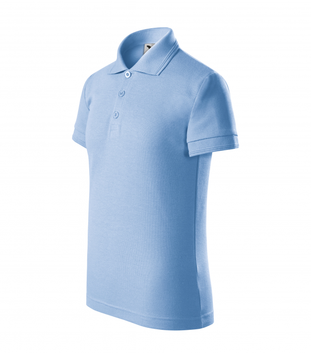 Tricou polo copii maneca scurta alb , 146 cm/10 ani [26]