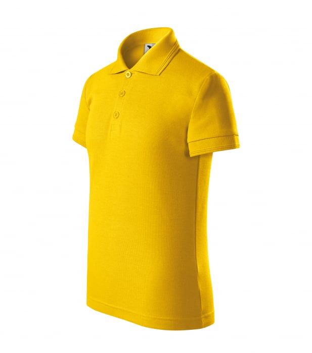 Tricou polo copii maneca scurta alb , 146 cm/10 ani [35]