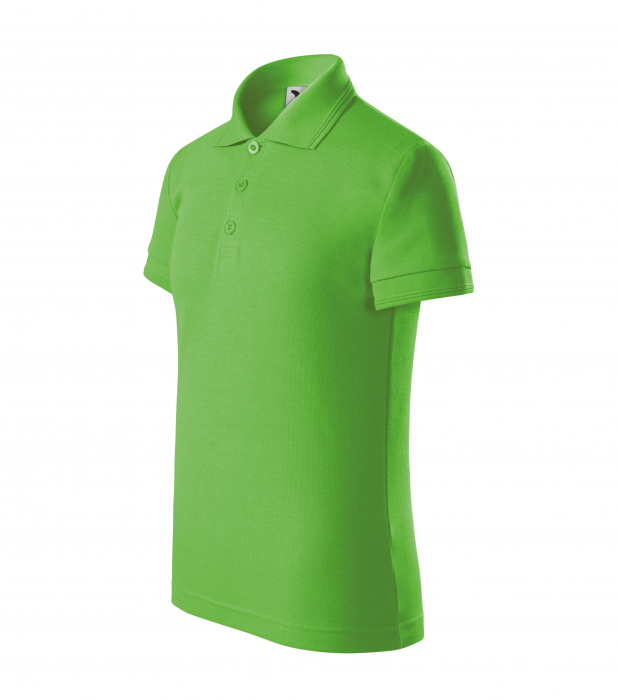 Tricou polo copii maneca scurta alb , 146 cm/10 ani [32]