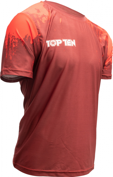 Tricou Power Ink, Top Ten, Rosu, XS [3]