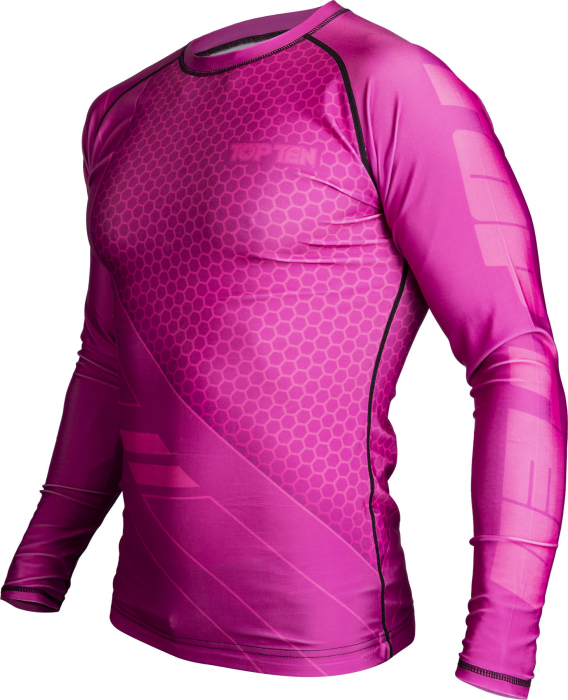 Tricou Rash Guard “COMBat” , Top Ten, Fucsia, S [4]