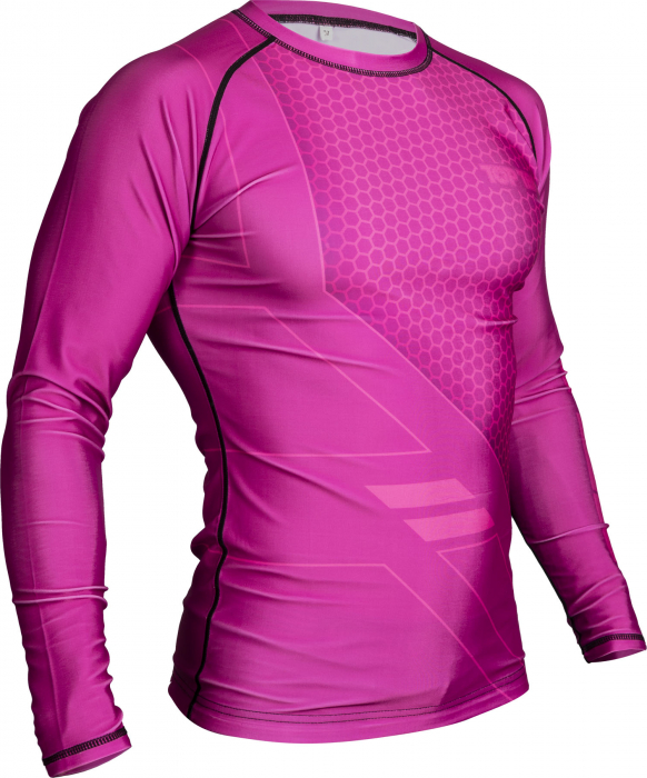 Tricou Rash Guard “COMBat” , Top Ten, Fucsia, S [3]