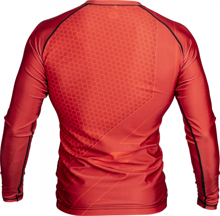 Tricou Rash Guard “COMBat” , Top Ten, Rosu, M [2]