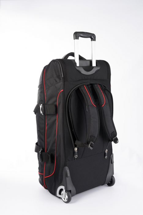 Trolley “Deluxe Travel” Jumbo - 81 cm x 39 cm x 40 cm, black-red [2]
