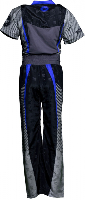 Uniforma kickboxing Big Star, Top Ten, Albastru-Negru, 190 cm [2]