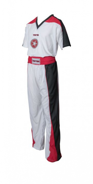 Uniforma Kickboxing „Star”,  Top Ten, Alb-Negru, 170 cm [3]