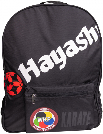Omologate WKF - Rucsac Black Mamba, Hayashi, Negru