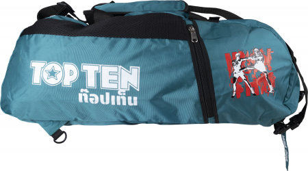 Genti sport, fitness - Geanta rucsac "Aisun", Top Ten, Verde, 67 cm x 36 cm x 33 cm