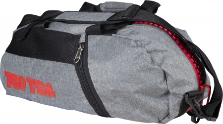 Genti sport, fitness - Geanta sport 3 in 1 "Grey", Top Ten, gri, 67 cm x 36 cm x 33 cm