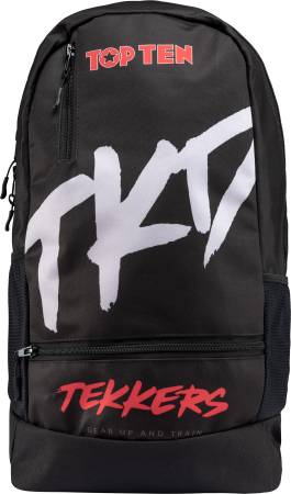 Genti sport, fitness - Rucsac “TKD Tekkers” - negru, 58 cm x 34 cm x 26 cm, 45L