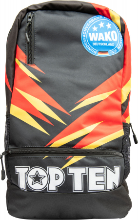 Genti sport, fitness - Rucsac, „We are Wako”, Top Ten, Negru