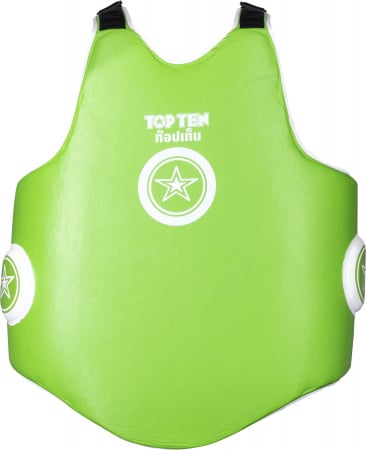 Palmare sporturi de contact - Scut abdominal “Dao”, Top Ten, Omolgat IFMA, Verde