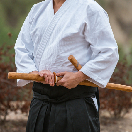 Bluză Aikido Ki Lightweight, alb, 190 cm [8]