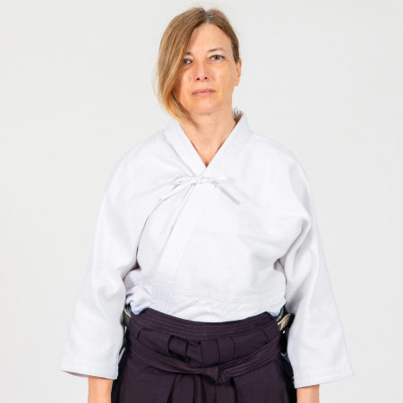 Dobok-uri, Uniforme, Combinezoane - Bluză damă Aikido Training, 150 cm
