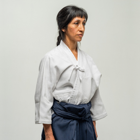 Bluză damă Aikido Training, 180 cm [1]