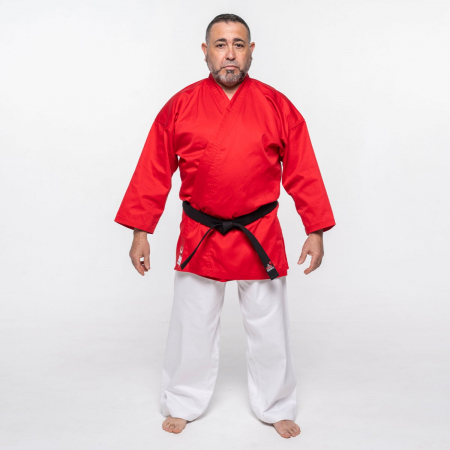 BLUZA KARATE GI Training, rosu, 200 cm [1]
