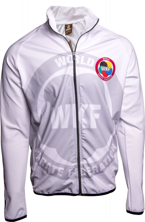 Omologate WKF - Bluza trening “WKF Zeal”, Hayashi, Alb, L