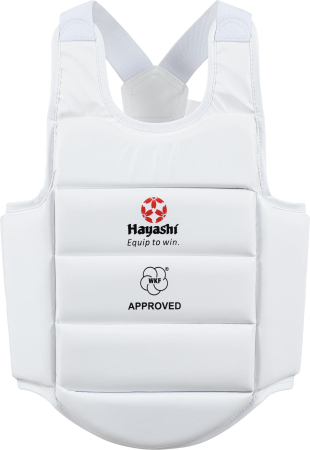 Import - Body Protector for kids "WKF U14" - white, size XL