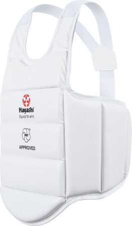 Body Protector for kids "WKF U14" - white, size XL [2]