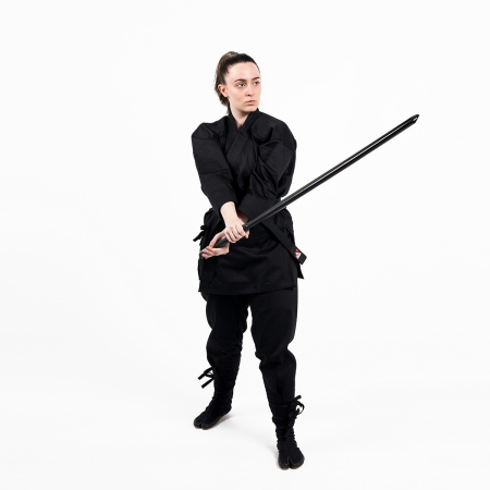 Bokken din lemn de fag acoperit cu negru [3]