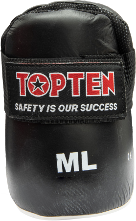 Botosei din piele “Superfight 3000”, Top Ten, negri, M [1]