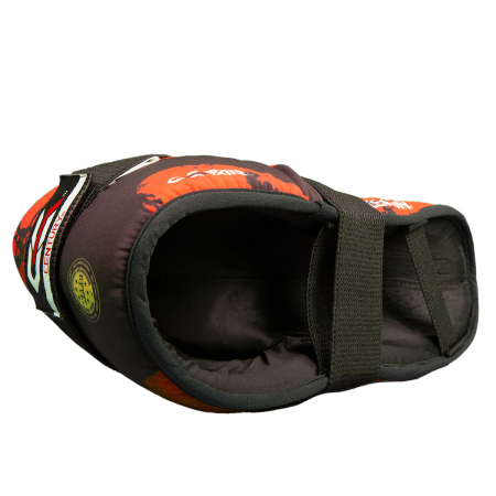 Botoșei Lavabili C-GEAR Sport Respect aprobați WAKO negru/rosu XS [3]