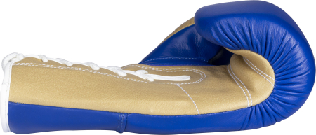 Boxhandschuhe “GLORUS” - blue-gold, 10 oz [3]