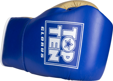 Boxhandschuhe “GLORUS” - blue-gold, 10 oz [1]