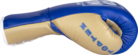Boxhandschuhe “GLORUS” - blue-gold, 10 oz [2]