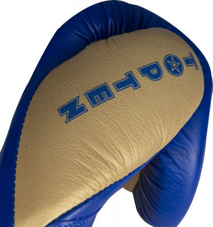 Boxhandschuhe “GLORUS” - blue-gold, 10 oz [4]