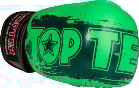 Manusi „Power Ink“, Top Ten, omologat WAKO,verde, 10 OZ [2]
