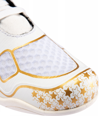 Ghete box “Speedmaster” - alb-auriu, marime 45 [5]