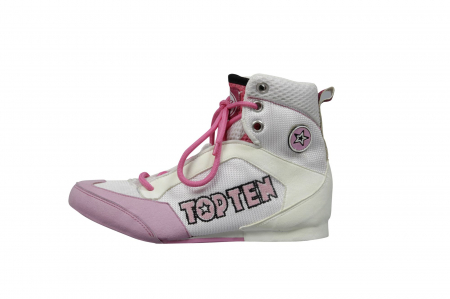 Import - Boxing boots - white-rose, size 36