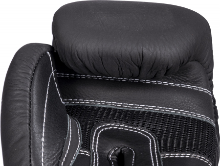 Manusi box 4select din piele, Top Ten, Negru, 16 oz [4]