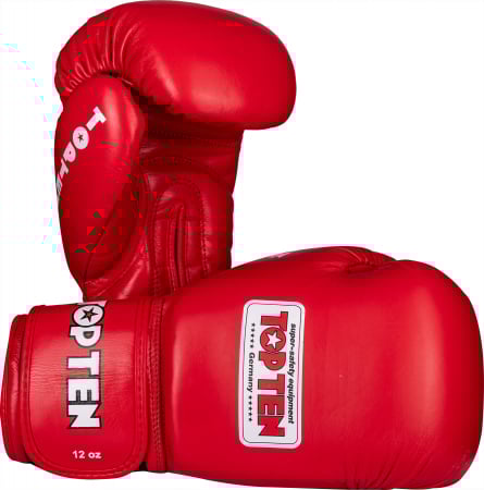 Sporturi - Manusi box “Competition” - 10 oz, Rosu