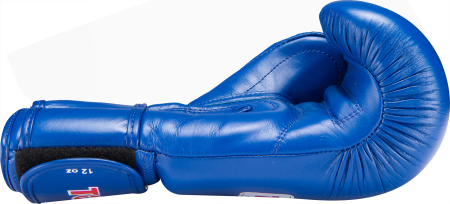 Manusi box "Competition" - 12 oz, albastru, cu certificare DBV ,German Boxing Association [7]