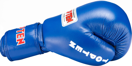 Manusi box "Competition" - 12 oz, albastru, cu certificare DBV ,German Boxing Association [6]