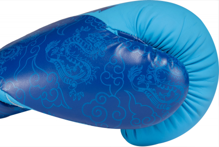 Manusi de box “Dragon” - 14 oz, albastru [5]