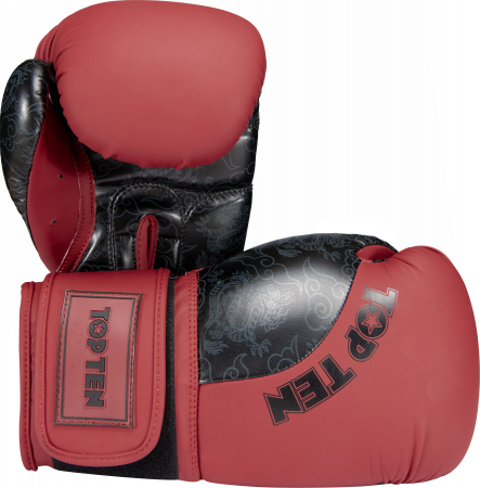 Manusi de Box - Manusi de box “Dragon” - 12 oz, rosu-negru
