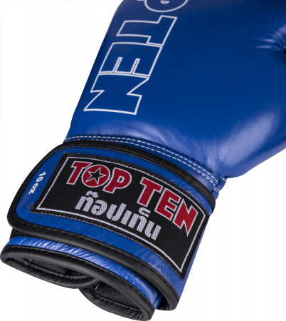 Manusi de box „Mad”, Top Ten, Omologate IFMA, Albastru, 10OZ [6]