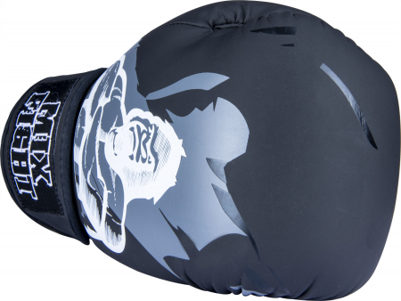 Manusi de box „Gorilla Mixfight” - alb -negru, 6 oz [1]