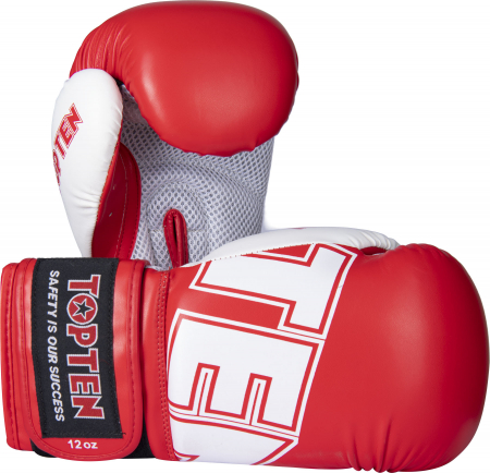 Kickboxing - Manusi “NK 3”, Top Ten, Rosu, 12 OZ