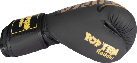 Manusi box “Nong Han”, Top Ten, Omologate IFMA, Negru, 10 Oz [1]