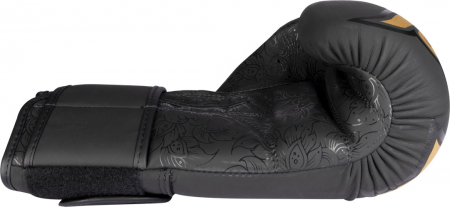Manusi box “Nong Han”, Top Ten, Omologate IFMA, Negru, 10 Oz [3]