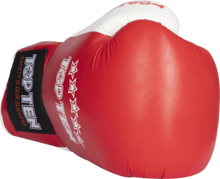 Boxing Gloves “Pro” - 10 oz, red-white [1]