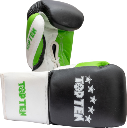Import - Boxing gloves "Profi Tricolor" - 8 oz, black-green