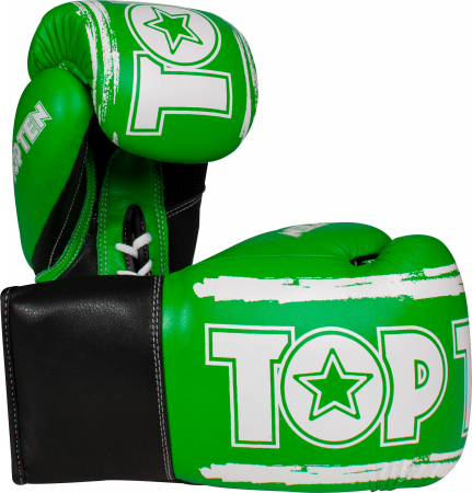 Manusi de Box - Manusi Box “RoundUP” - 14 oz, verde-alb