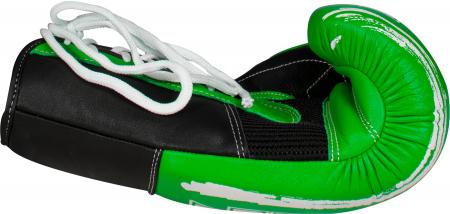 Manusi Box “RoundUP” - 14 oz, verde-alb [4]