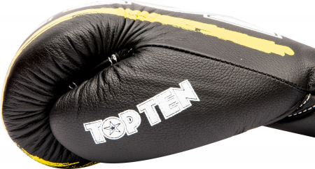 Manusi de box „Roundup” - 18 oz, galben negru [1]